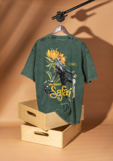 Green M.S.C Safari Club Graphic Tee